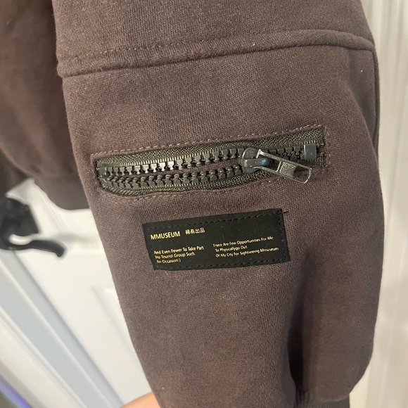 Smiley Utility Zip Oversized Hoodie size XL - Picture 2 of 6